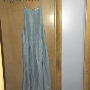 Denim looking dress